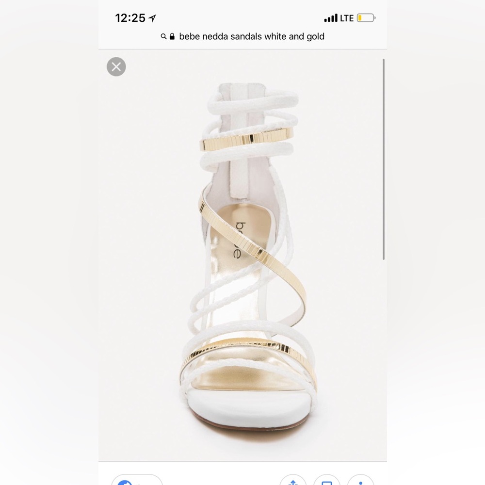 Bebe Nedda strappy sandals